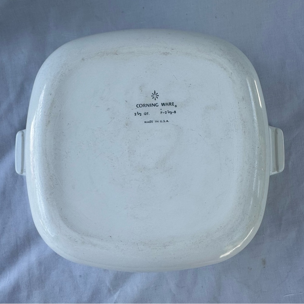 VTG CorningWare Blue Cornflower Casserole Dish Set of 3 with Lid P-10-B A-2-B - Picture 15 of 16